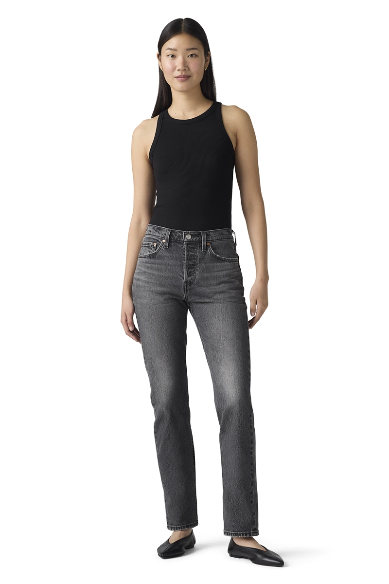 JEANS MUJER 501 FOR WOMEN GRIS LEVIS 12501-0604 - 2