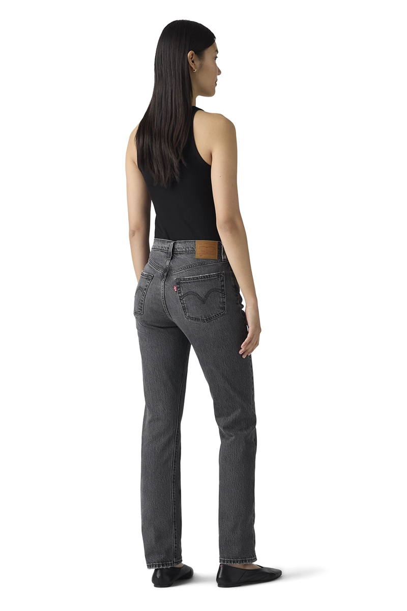 JEANS MUJER 501 FOR WOMEN GRIS LEVIS 12501-0604 - 4