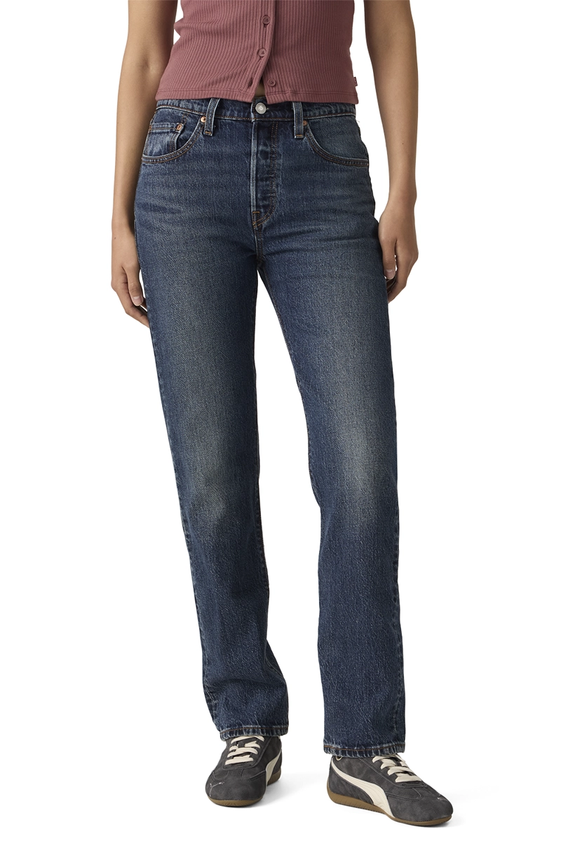 JEANS MUJER 501 FOR WOMEN AZUL LEVIS 12501-0655 - 1