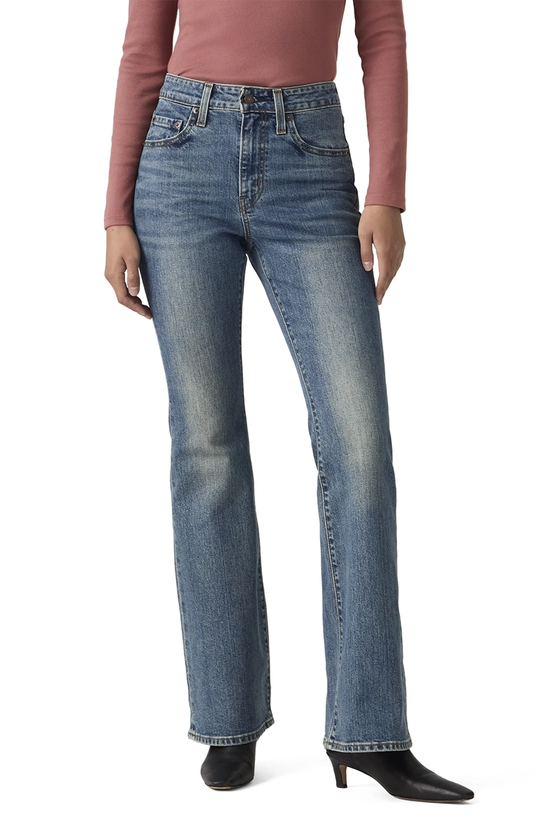 JEANS MUJER 726 HR FLARE AZUL LEVIS A3410-0168 - 1