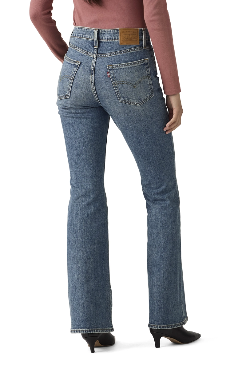 JEANS MUJER 726 HR FLARE AZUL LEVIS A3410-0168 - 3