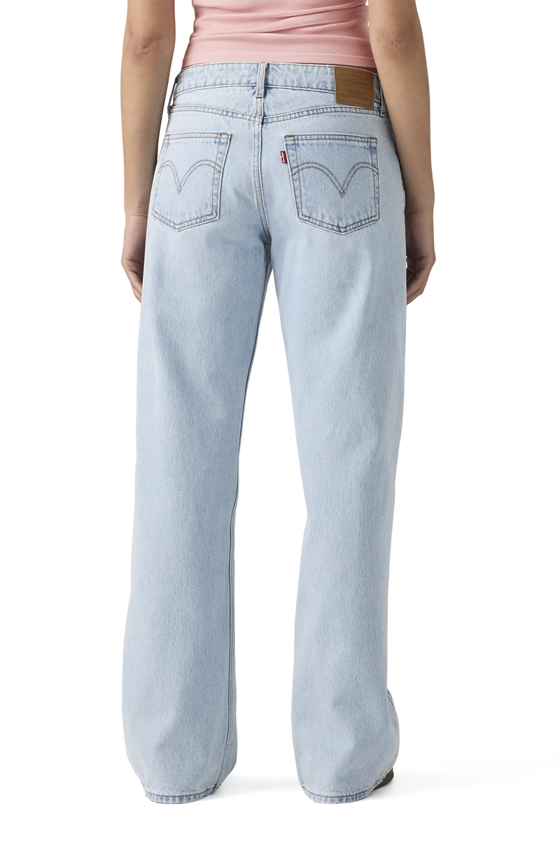 JEANS MUJER LOW LOOSE CELESTE LEVIS A5566-0043 - 3