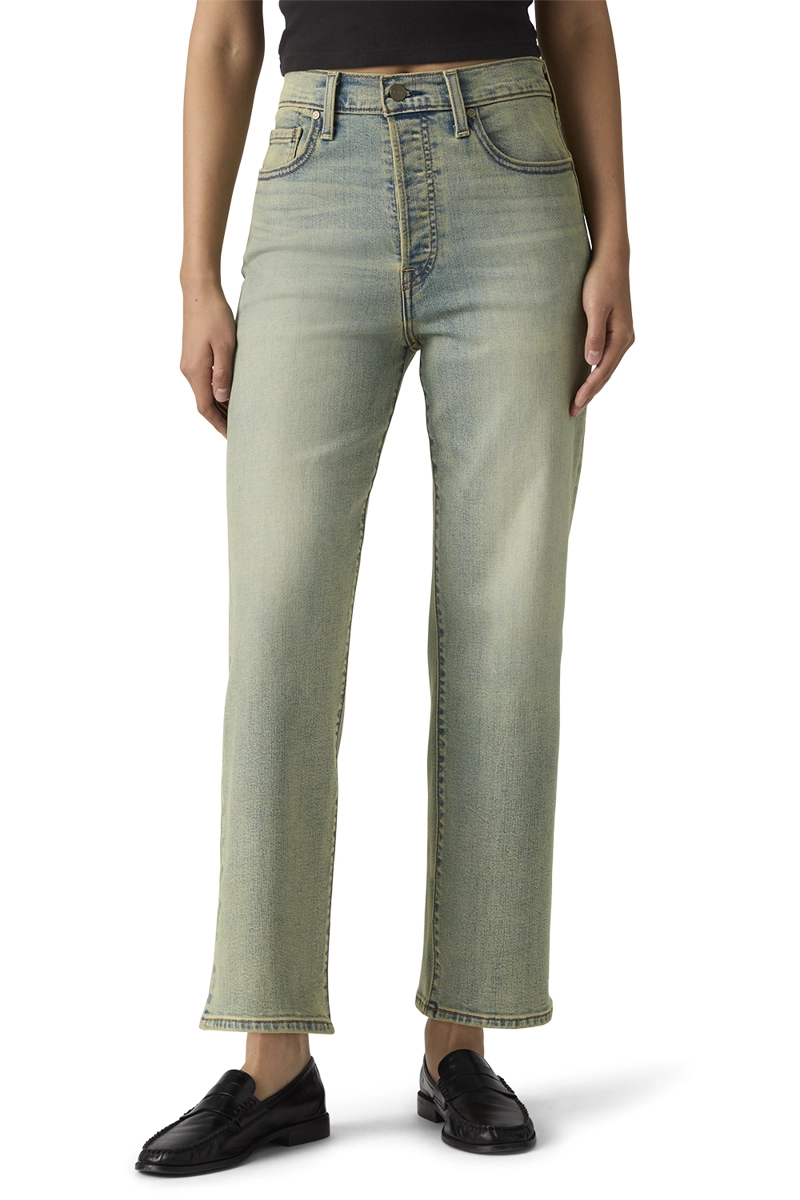 JEANS MUJER RIBCAGE STRAIGHT ANKLE AZUL LEVIS 72693-0295 - 1