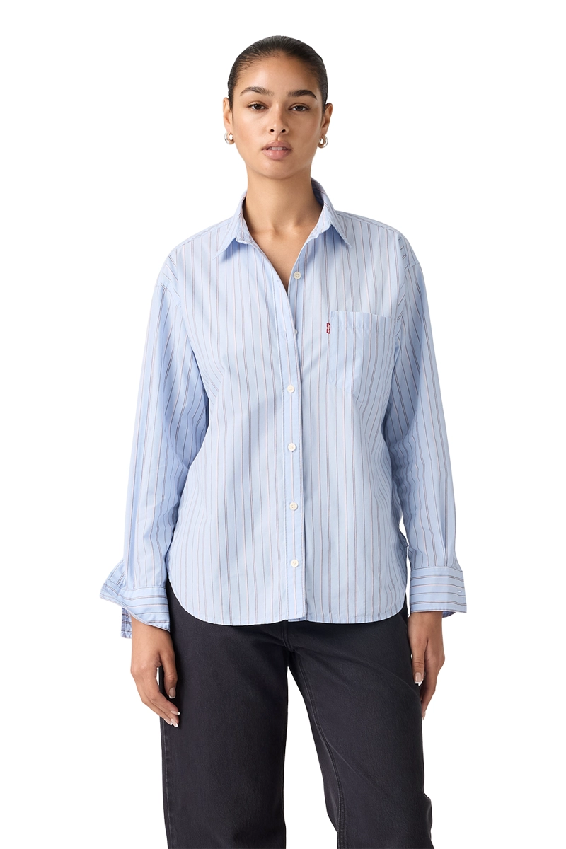 BLUSA MUJER HARLIE BOYFRIEND SHIRT CELESTE LEVIS 001HM-0014 - 2