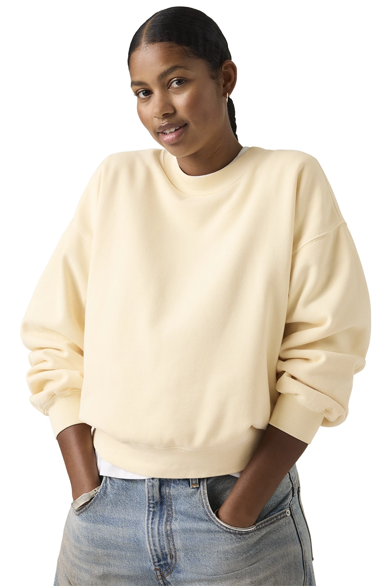 POLERON MUJER VINTAGE BOXY BEIGE LEVIS 005I9-0005 - 3
