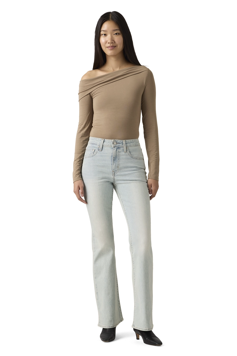 JEANS MUJER 726 HR FLARE CELESTE LEVIS A3410-0165 - 4