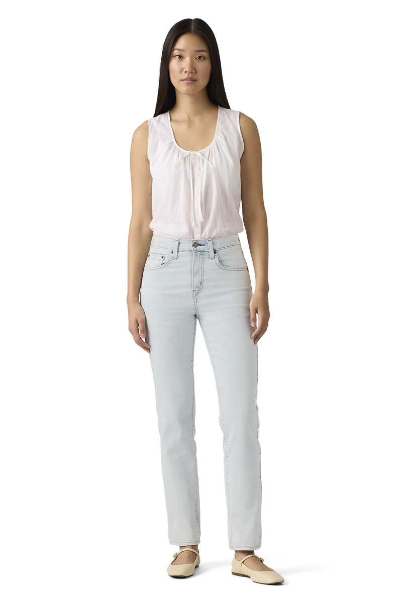JEANS MUJER 724 HIGH RISE STRAIGHT CELESTE LEVIS 18883-0445 - 4