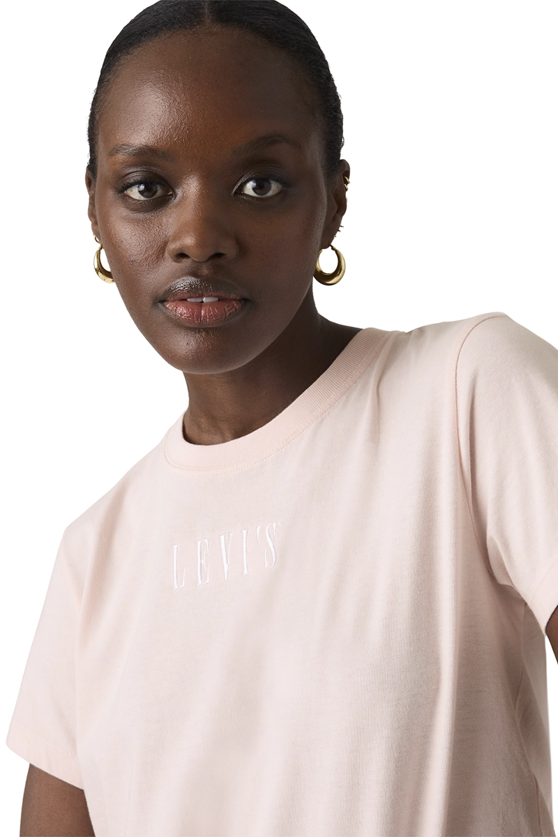 POLERA MUJER FAVORITE TEE ROSADO LEVIS 005GV-0018 - 4