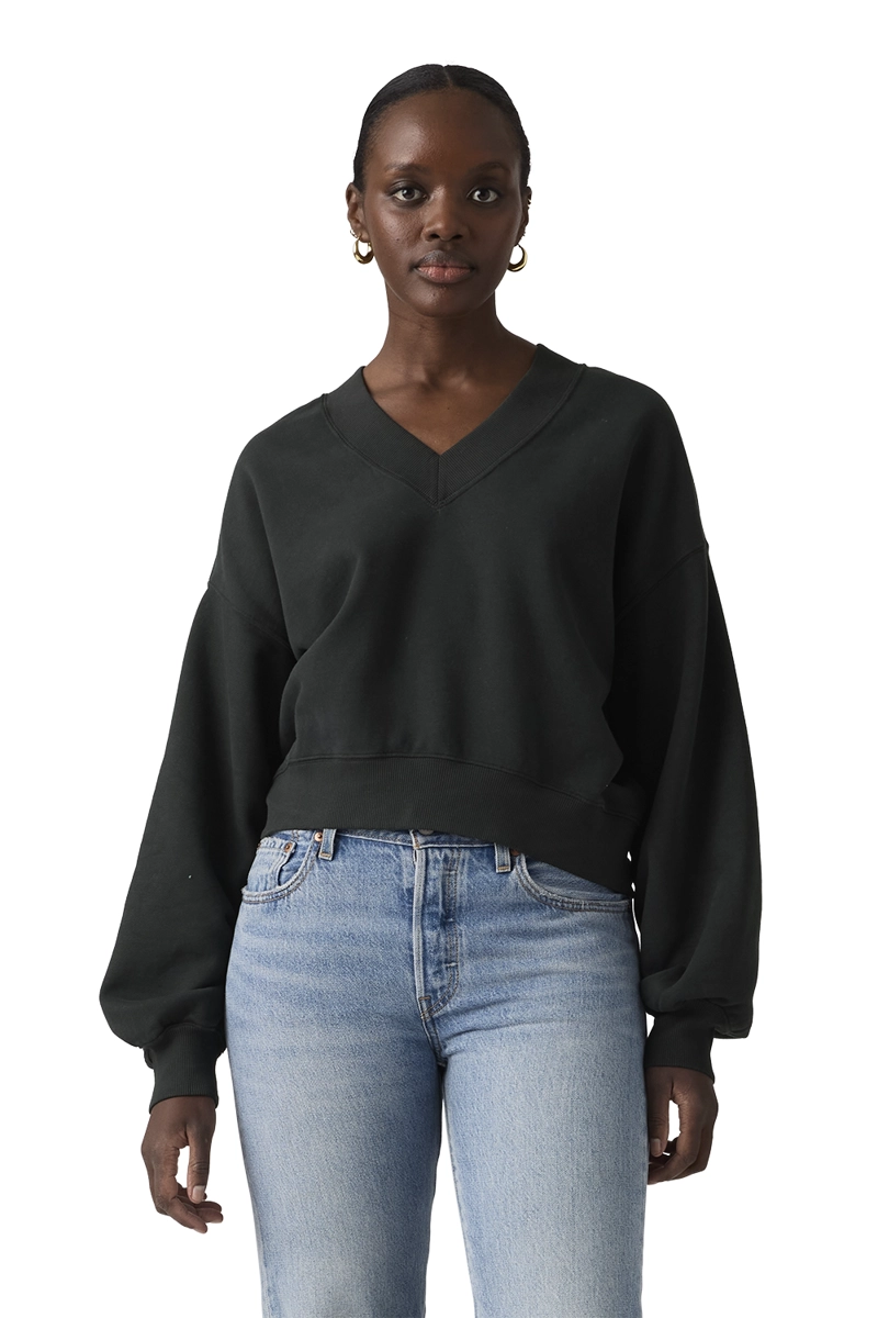POLERON MUJER VINTAGE VNECK NEGRO LEVIS 005IF-0006 - 1