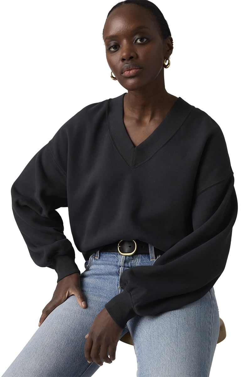 POLERON MUJER VINTAGE VNECK NEGRO LEVIS 005IF-0006 - 3