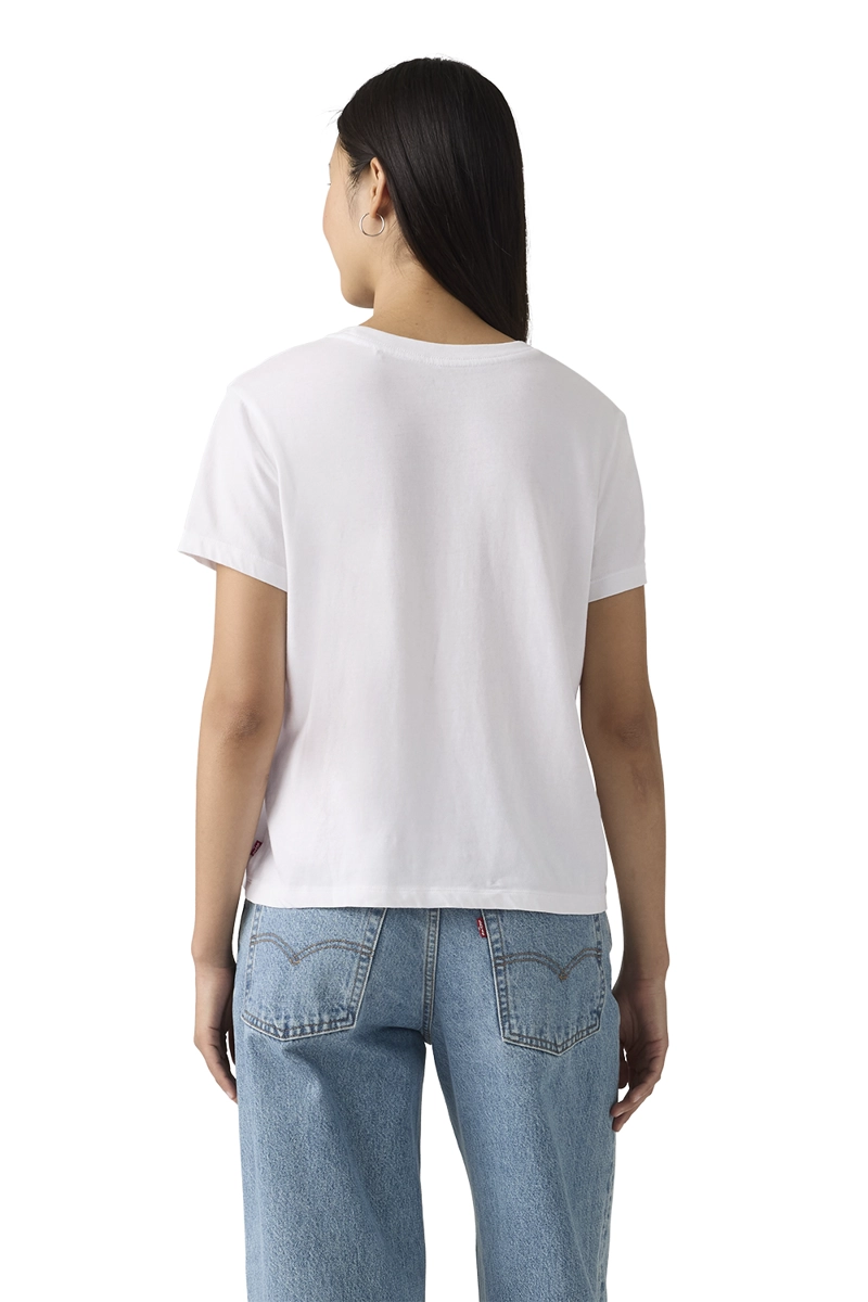 POLERA MUJER FAVORITE TEE BLANCO LEVIS 005GV-0021 - 2