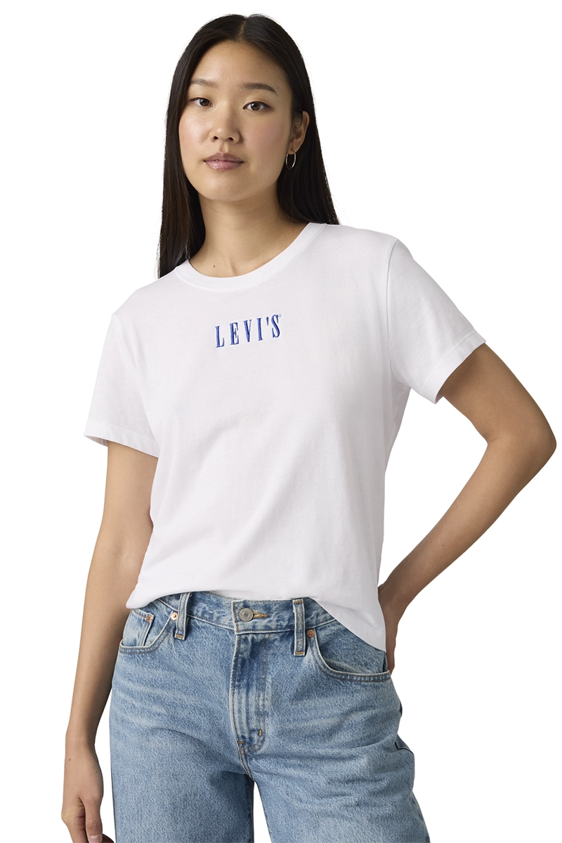 POLERA MUJER FAVORITE TEE BLANCO LEVIS 005GV-0021 - 3