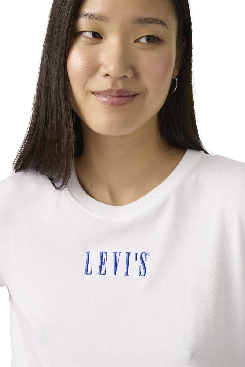 POLERA MUJER FAVORITE TEE BLANCO LEVIS 005GV-0021 - 4