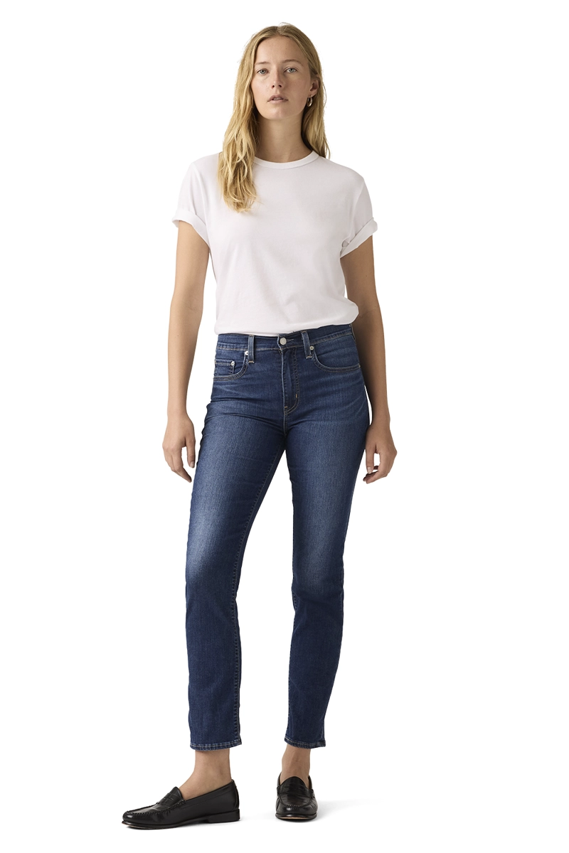 JEANS MUJER 724 HIGH RISE STRAIGHT AZUL LEVIS 18883-0440 - 4