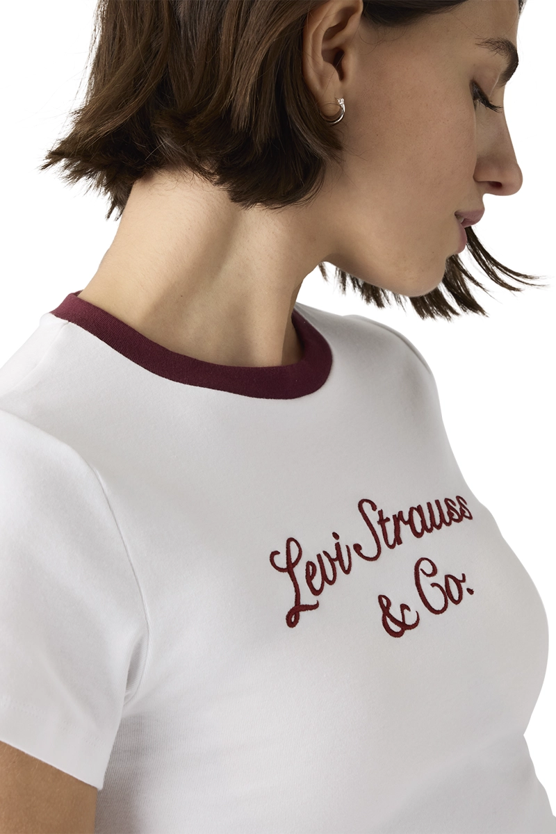 POLERA MUJER GR ESSENTIAL SPORTY TEE BLANCO LEVIS A8798-0083 - 4