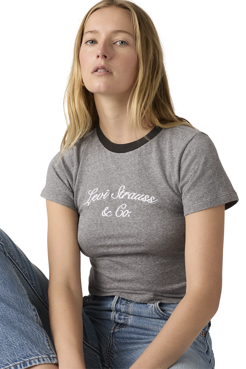 POLERA MUJER GR ESSENTIAL SPORTY TEE GRIS LEVIS A8798-0097 - 3