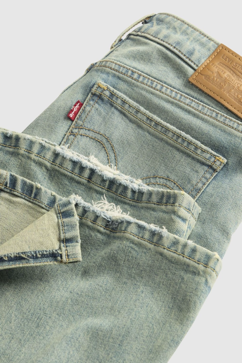 JEANS MUJER LOW SLIM BOOT CELESTE LEVIS 006KC-0003 - 6