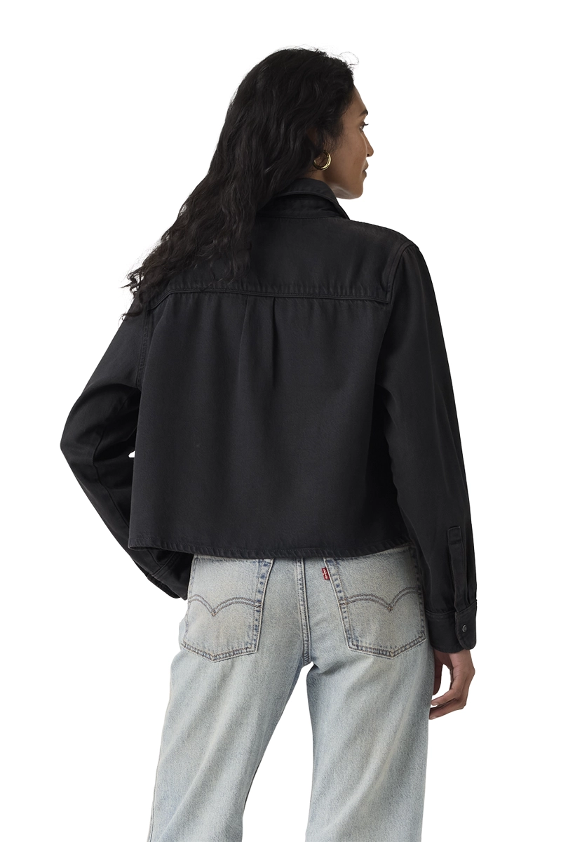 BLUSA MUJER LOGAN TENCEL SHACKET NEGRO LEVIS 005DW-0004 - 2