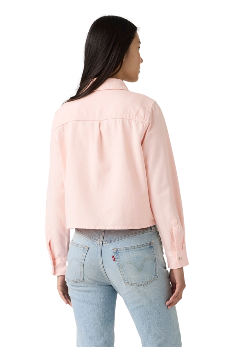 BLUSA MUJER LOGAN TENCEL SHACKET ROSADO LEVIS 005DW-0005 - 2