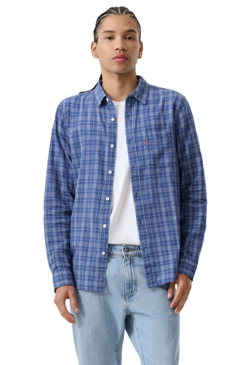 CAMISA HOMBRE CLASSIC 1 PKT STANDARD AZUL LEVIS 85748-0424 - 1