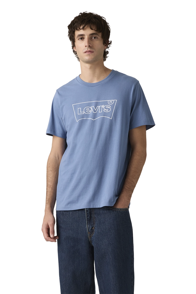 POLERA HOMBRE GRAPHIC CREWNECK TEE AZUL LEVIS 22491-2068 - 1