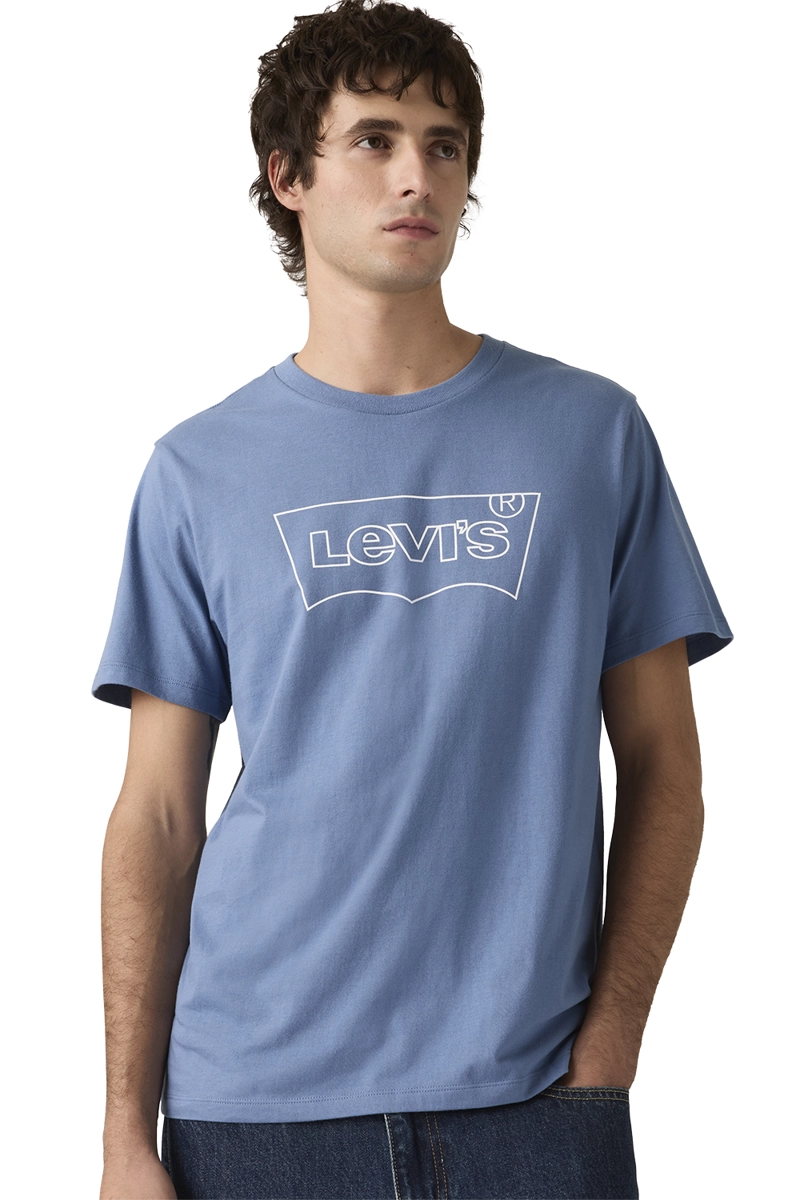 POLERA HOMBRE GRAPHIC CREWNECK TEE AZUL LEVIS 22491-2068 - 3