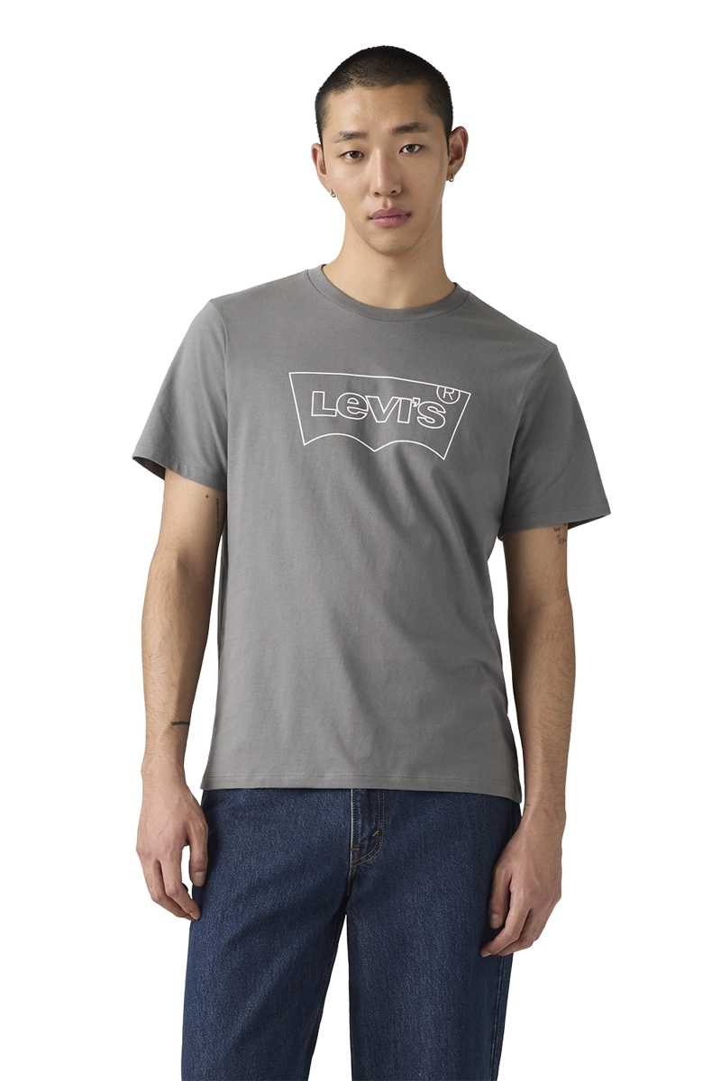 POLERA HOMBRE GRAPHIC CREWNECK TEE GRIS LEVIS 22491-2066 - 1