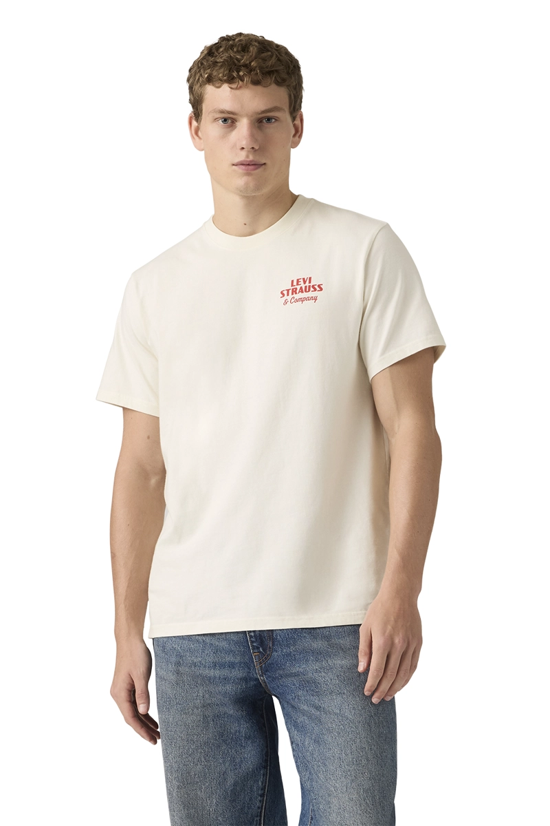 POLERA HOMBRE SS RELAXED FIT TEE BEIGE LEVIS 16143-2372 - 1