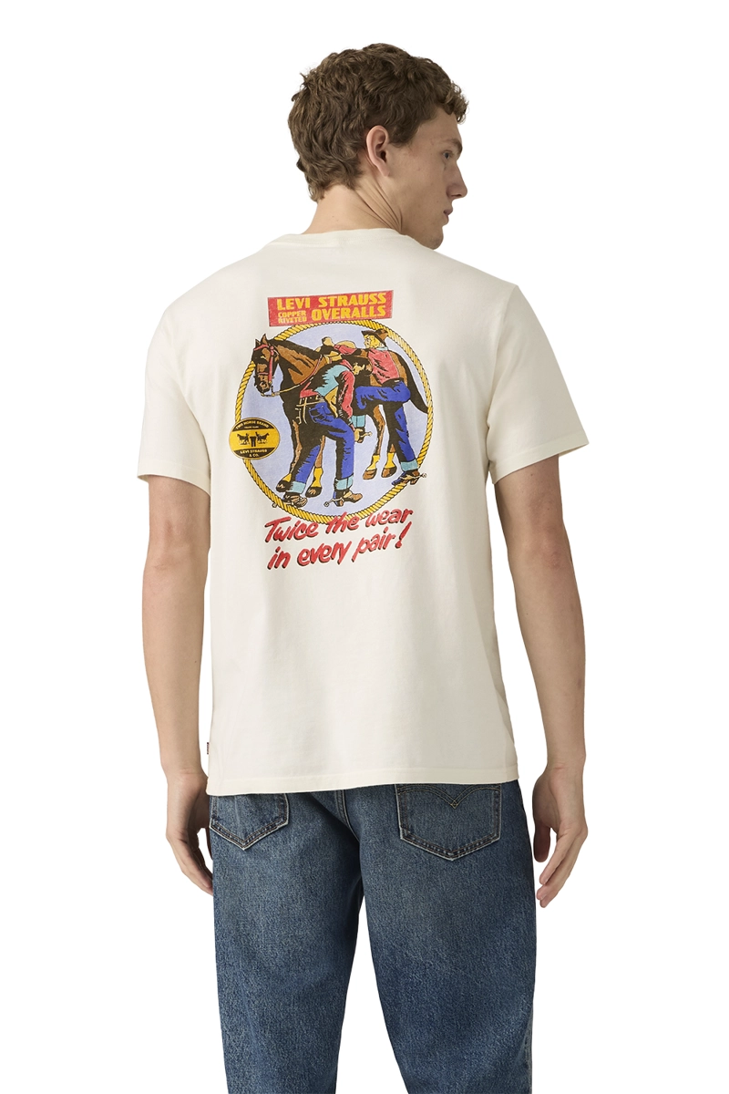POLERA HOMBRE SS RELAXED FIT TEE BEIGE LEVIS 16143-2372 - 2