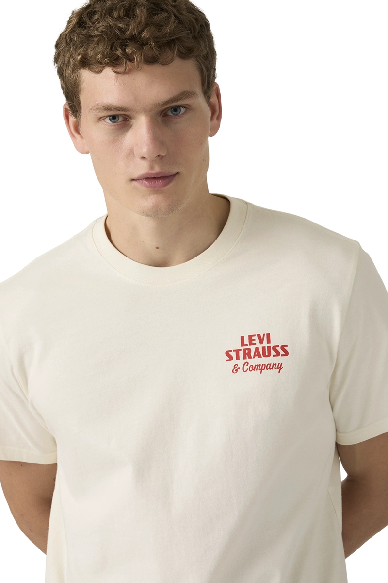 POLERA HOMBRE SS RELAXED FIT TEE BEIGE LEVIS 16143-2372 - 3