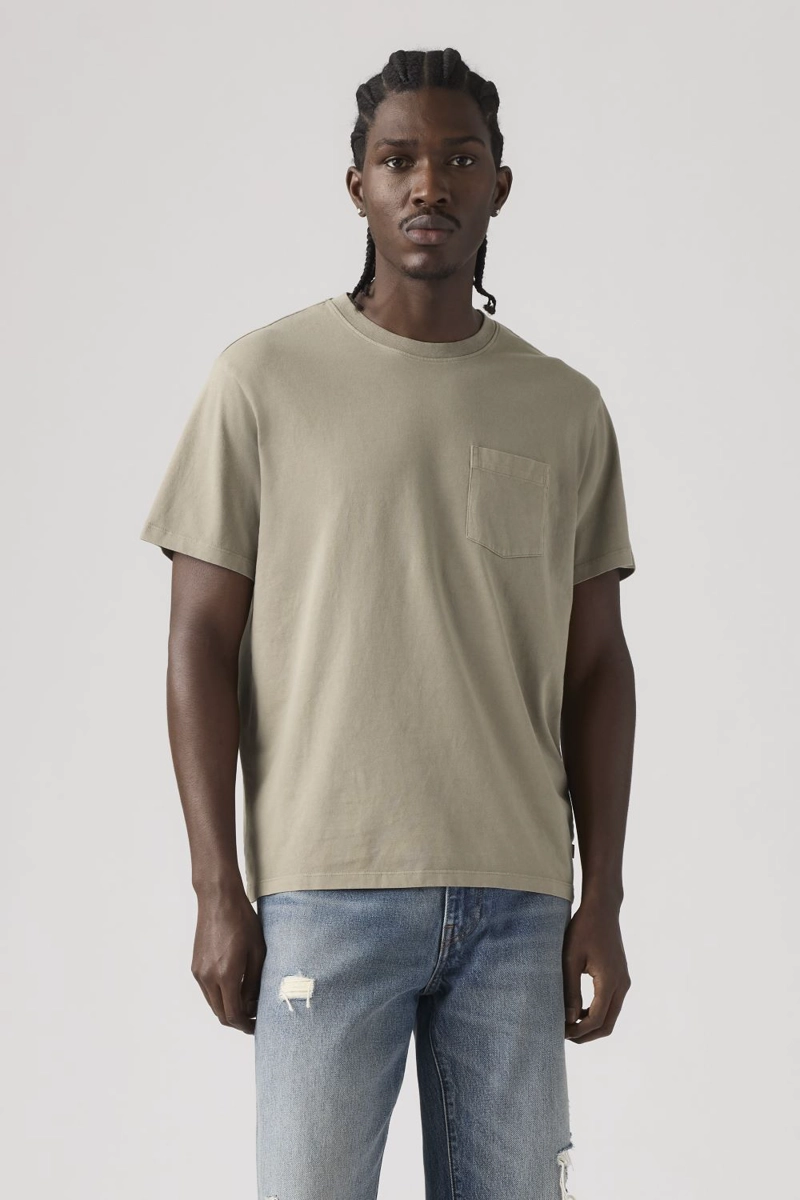 POLERA HOMBRE SOFTEE CAFE LEVIS 005H0-0044 - 1