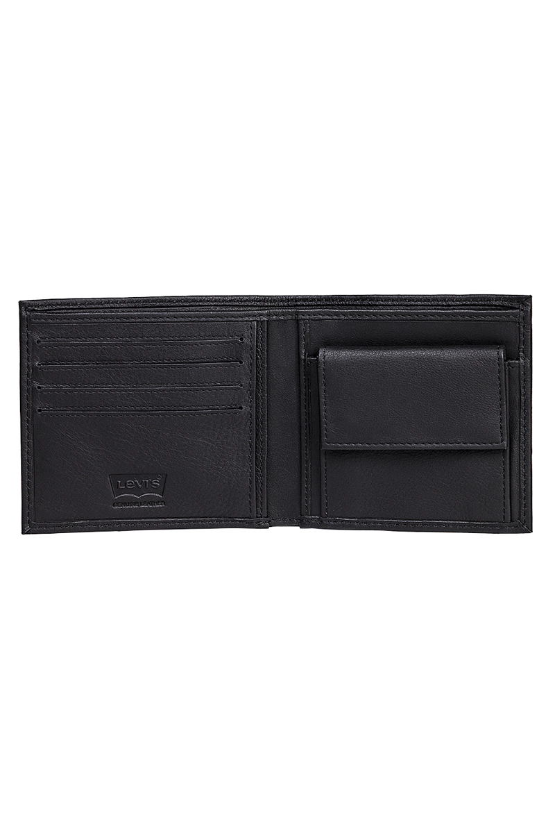 BILLETERA HOMBRE VINTAGE TWO HORSE NEGRO LEVIS 77173-0363 - 2
