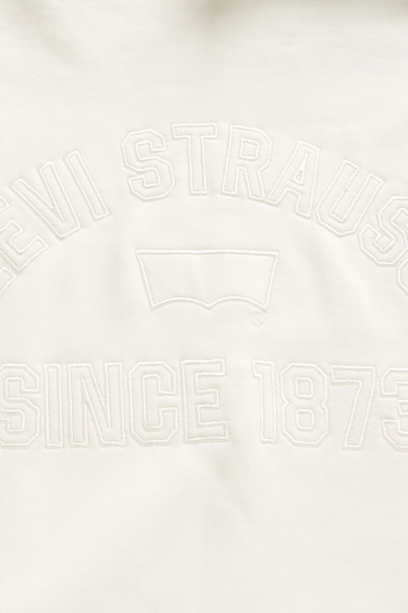 POLERON MUJER GRAPHIC HERITAGE BLANCO LEVIS A7296-0053 - 5