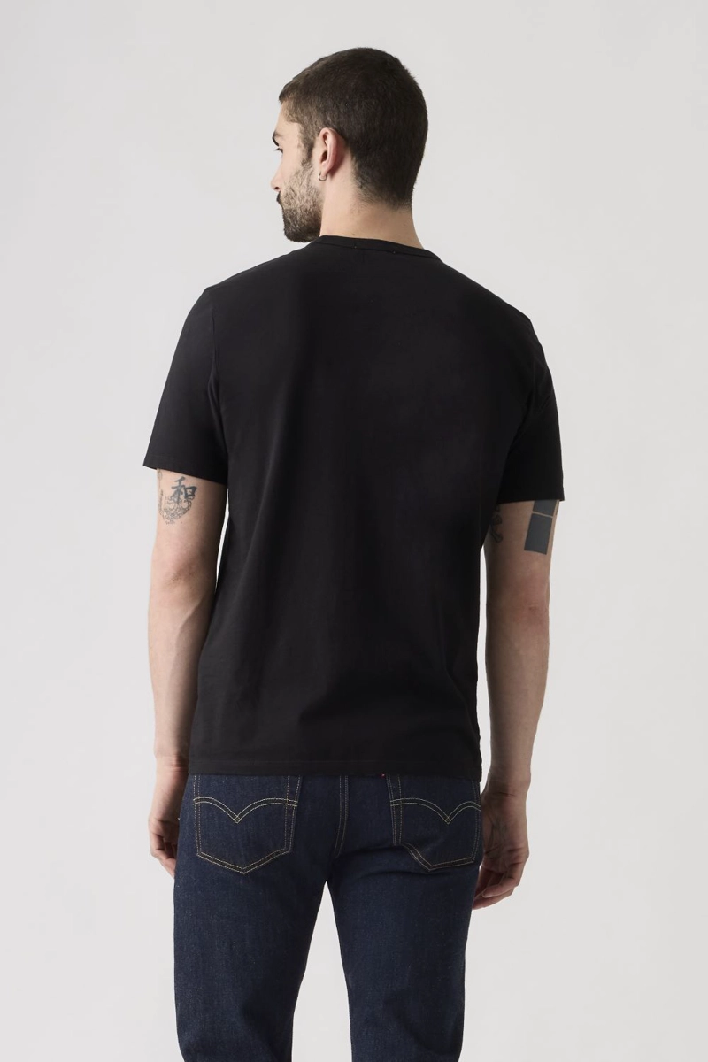 POLERA HOMBRE ICON TEE NEGRO LEVIS 005GX-0014 - 2