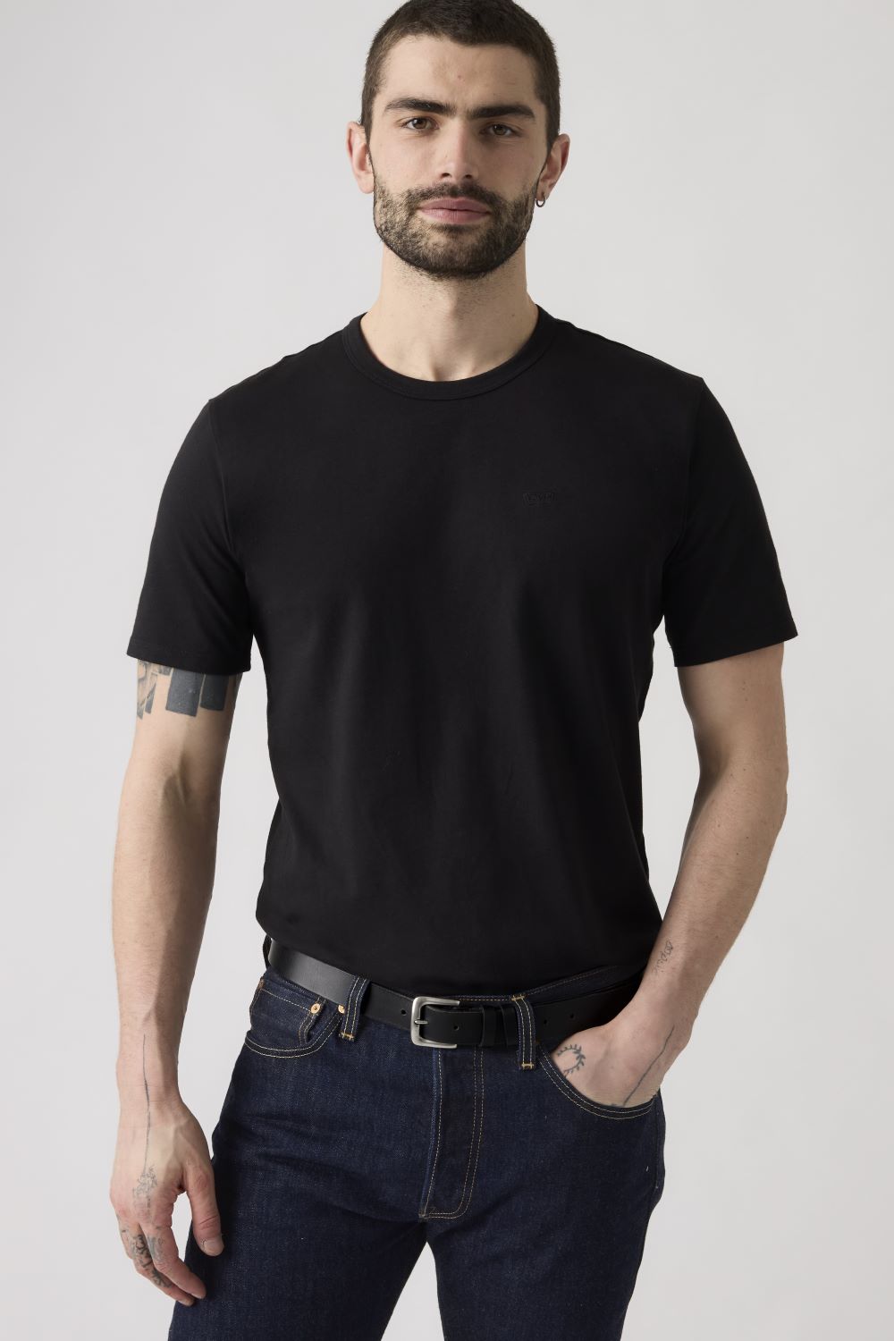 POLERA HOMBRE ICON TEE NEGRO LEVIS 005GX-0014 - 3