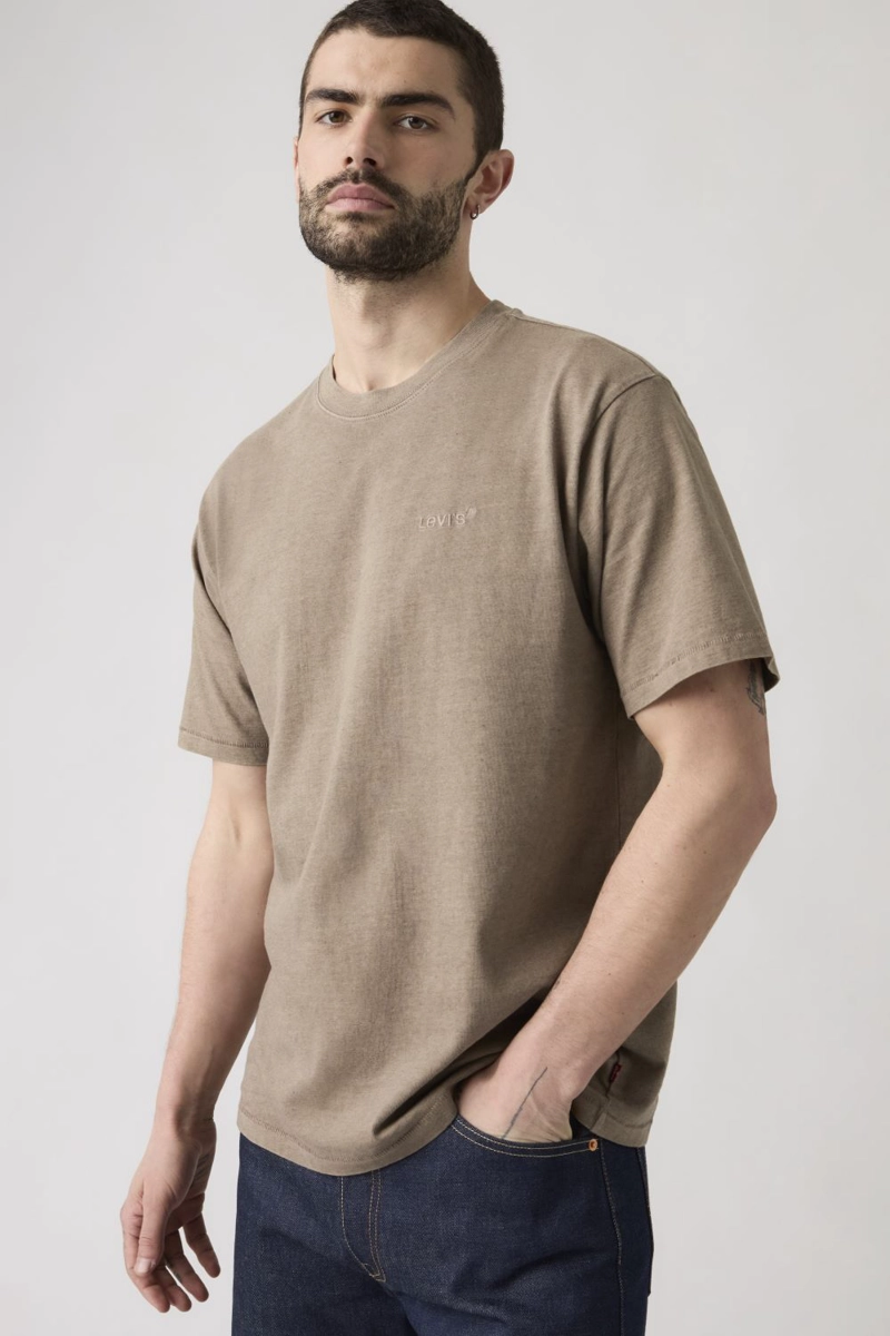 POLERA HOMBRE RED TAB VINTAGE TEE CAFE  LEVIS A0637-0195 - 3