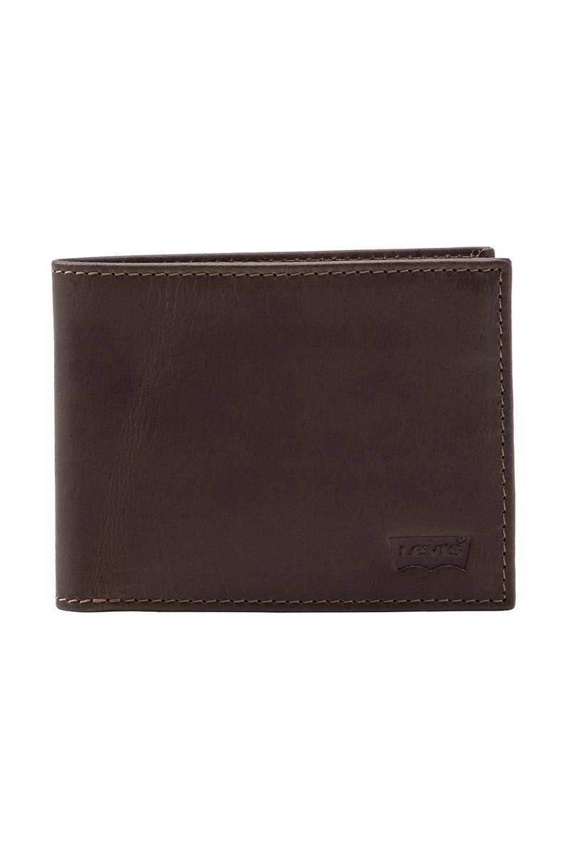 BILLETERA HOMBRE HUNTE COIN BIFOLD CAFE LEVIS 37541-0282 - 1
