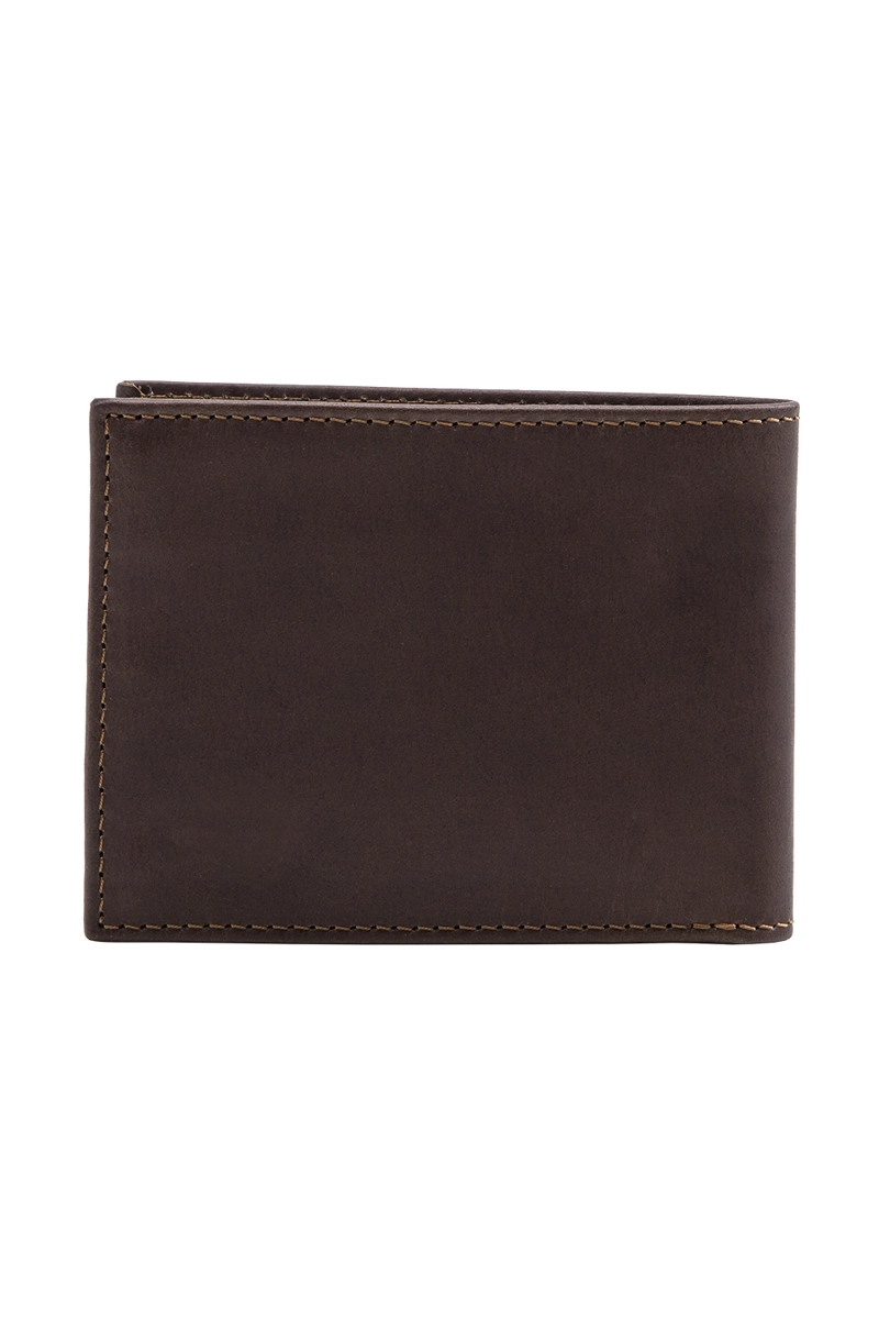 BILLETERA HOMBRE HUNTE COIN BIFOLD CAFE LEVIS 37541-0282 - 3