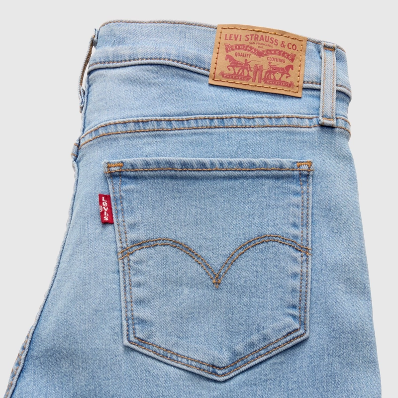JEANS MUJER 314 SHAPING STRAIGHT CELESTE LEVIS 19631-0302 - 4