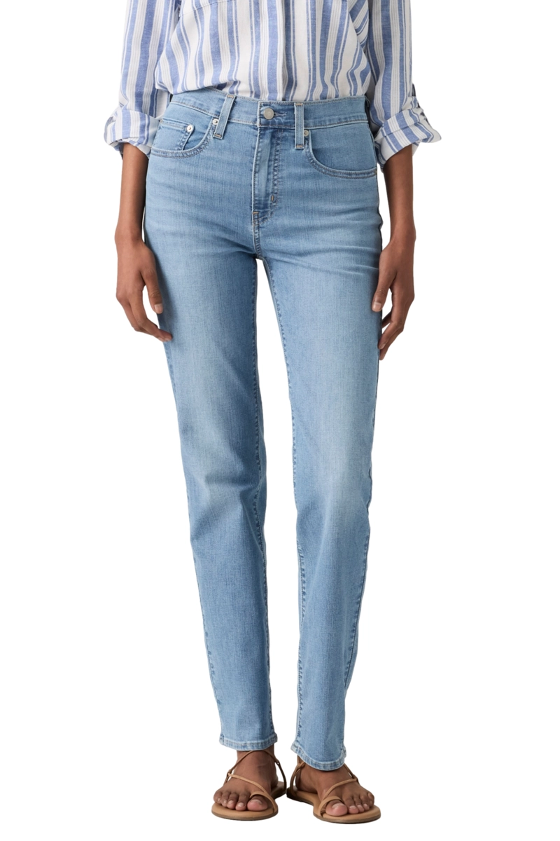 JEANS MUJER 724 HIGH RISE STRAIGHT AZUL LEVIS 18883-0455 - 1