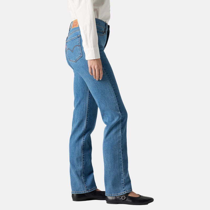 JEANS MUJER 314 SHAPING STRAIGHT AZUL LEVIS 19631-0301 - 3