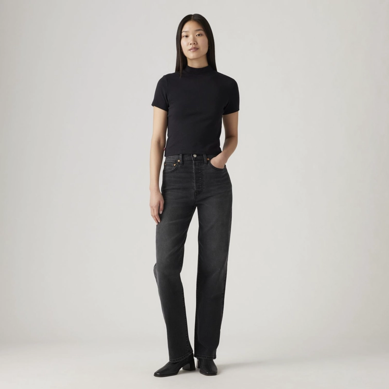 JEANS MUJER RIBCAGE FULL LENGTH NEGRO LEVIS 79078-0015 - 4