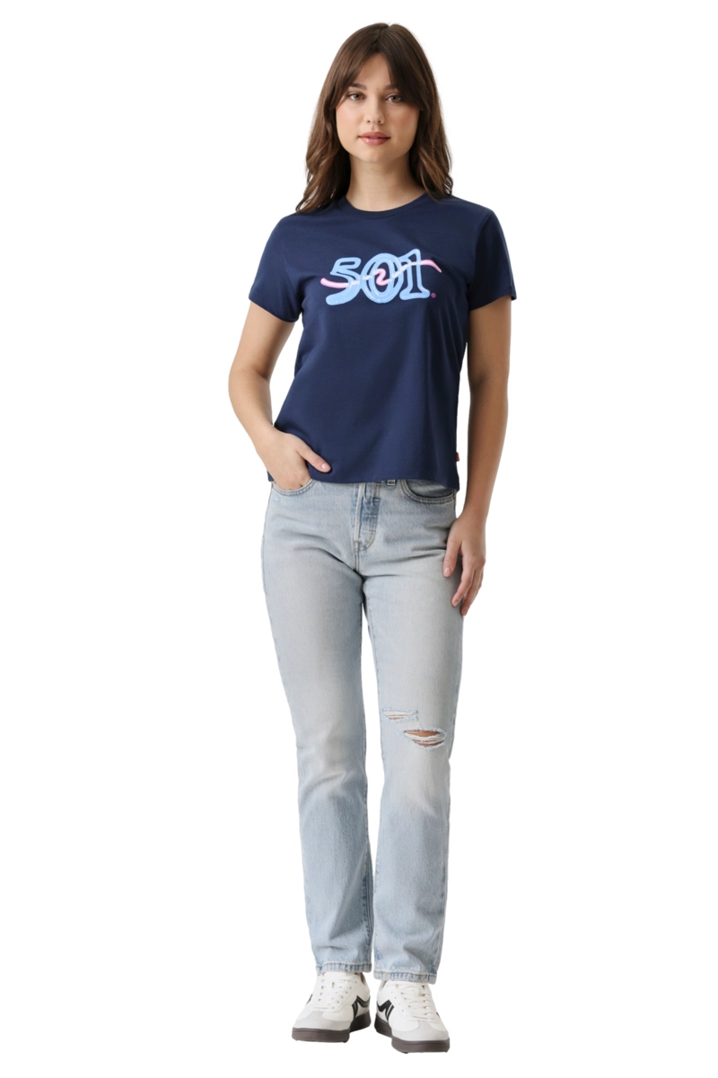JEANS MUJER 501 FOR WOMEN CELESTE LEVIS 12501-0637 - 4