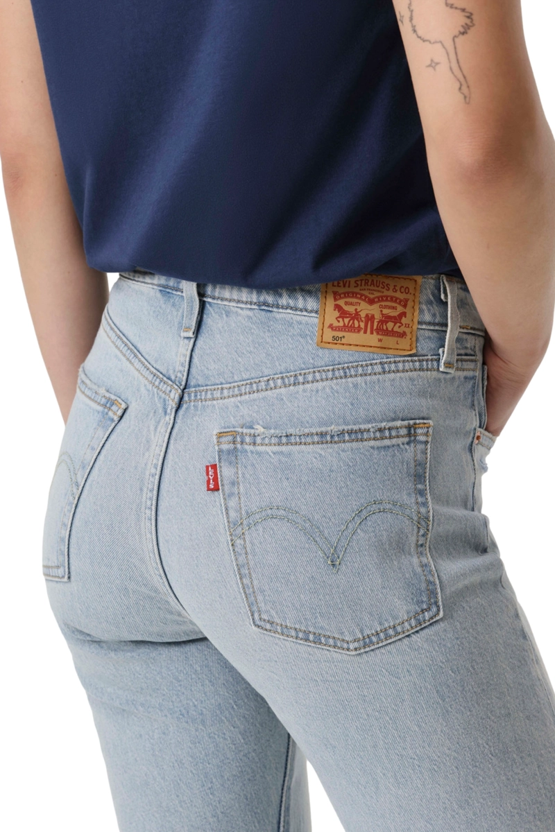 JEANS MUJER 501 FOR WOMEN CELESTE LEVIS 12501-0637 - 5