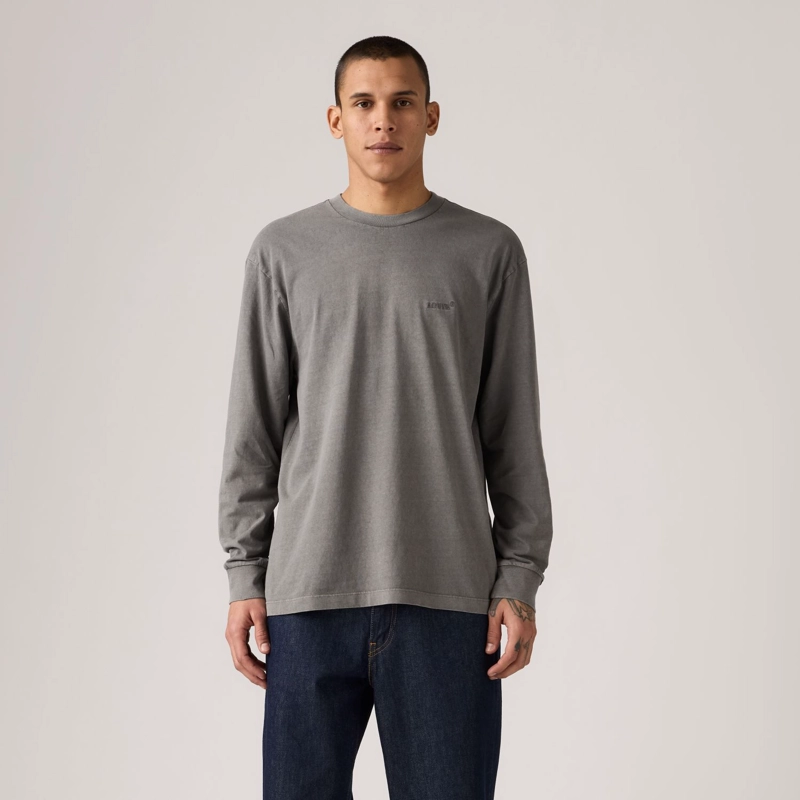 POLERA HOMBRE AUTHENTIC LONG SLEEVE GRIS LEVIS A6887-0038 - 1