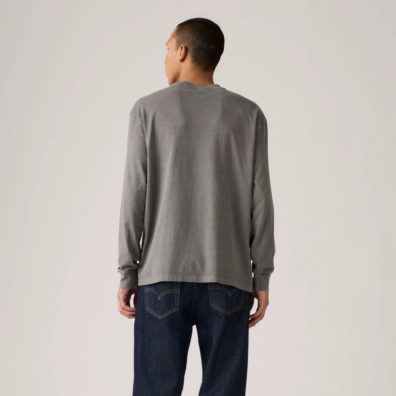 POLERA HOMBRE AUTHENTIC LONG SLEEVE GRIS LEVIS A6887-0038 - 2