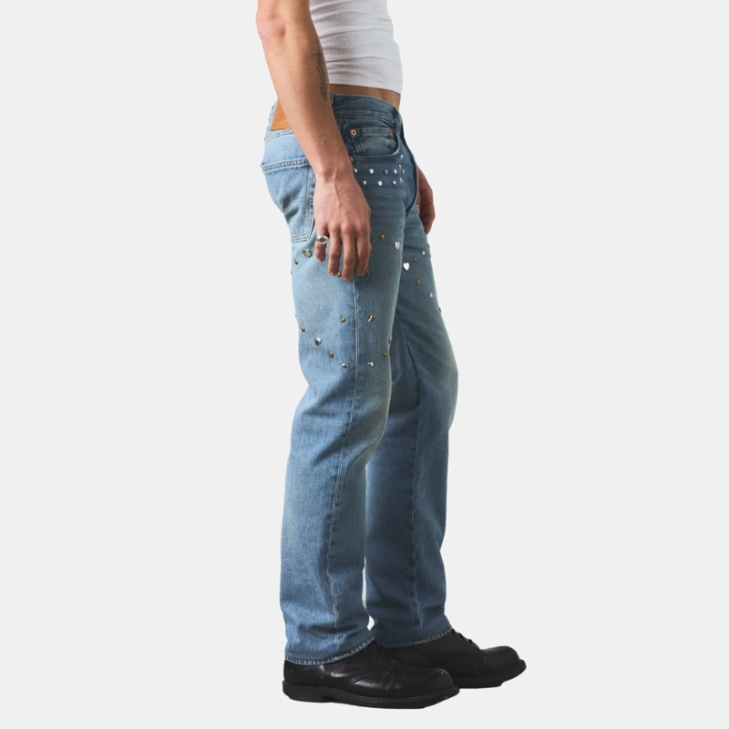 JEANS HOMBRE PRIDE ROAD WORN 501 AZUL LEVIS 0065U-0000 - 2