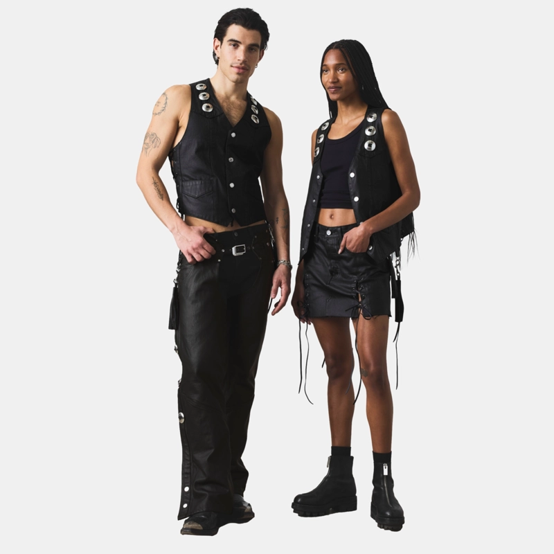 CHAQUETA HOMBRE PRIDE NIGHT RIDE VEST NEGRO LEVIS 0065P-0000 - 1