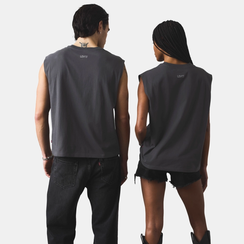 POLERA HOMBRE CROPPED MUSCLE TANK NEGRO LEVIS A7940-0001 - 2