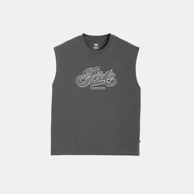 POLERA HOMBRE CROPPED MUSCLE TANK NEGRO LEVIS A7940-0001 - 5